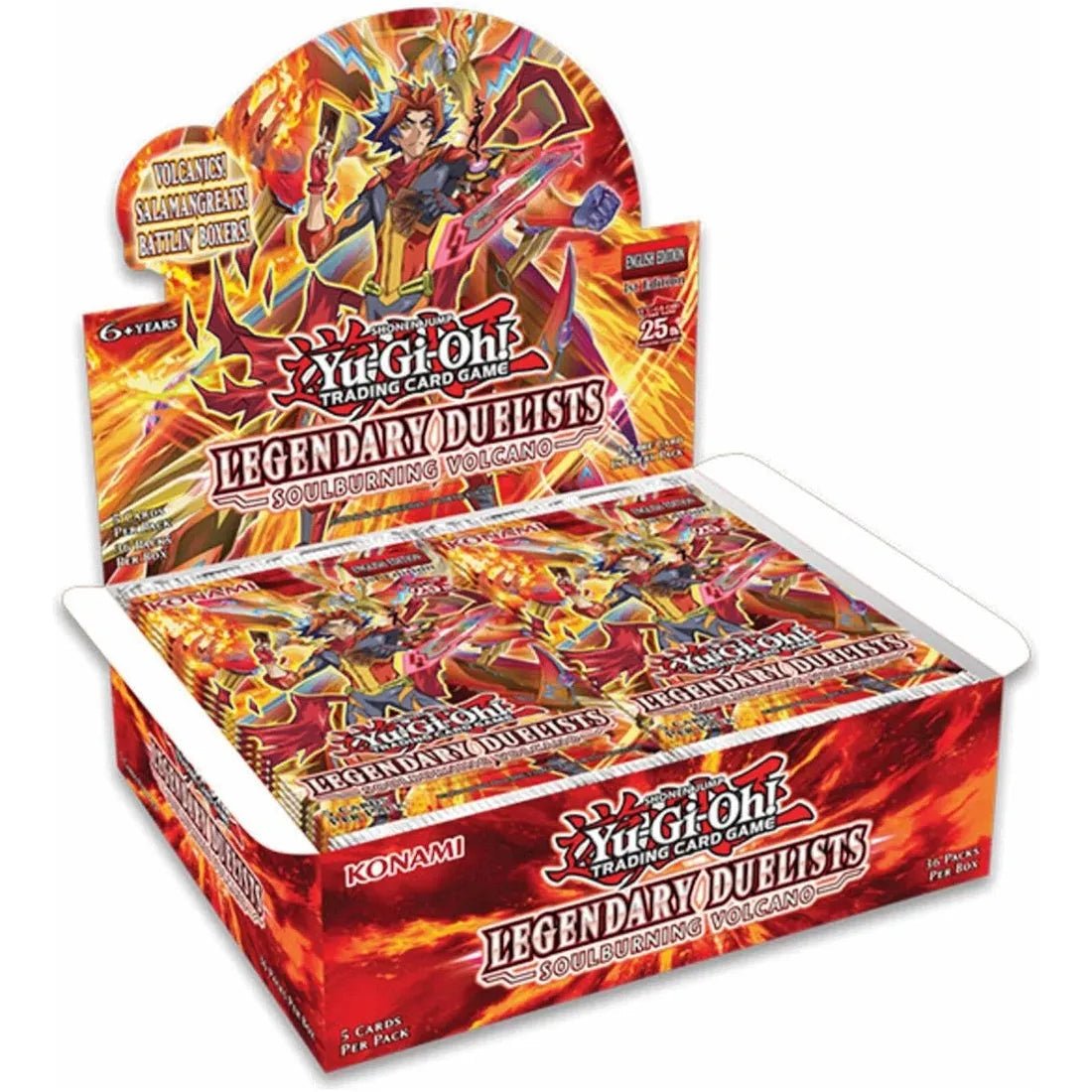 Yu - Gi - Oh! Legendary Duelists: Soulburning Volcano Booster Box - Pokeca.NL