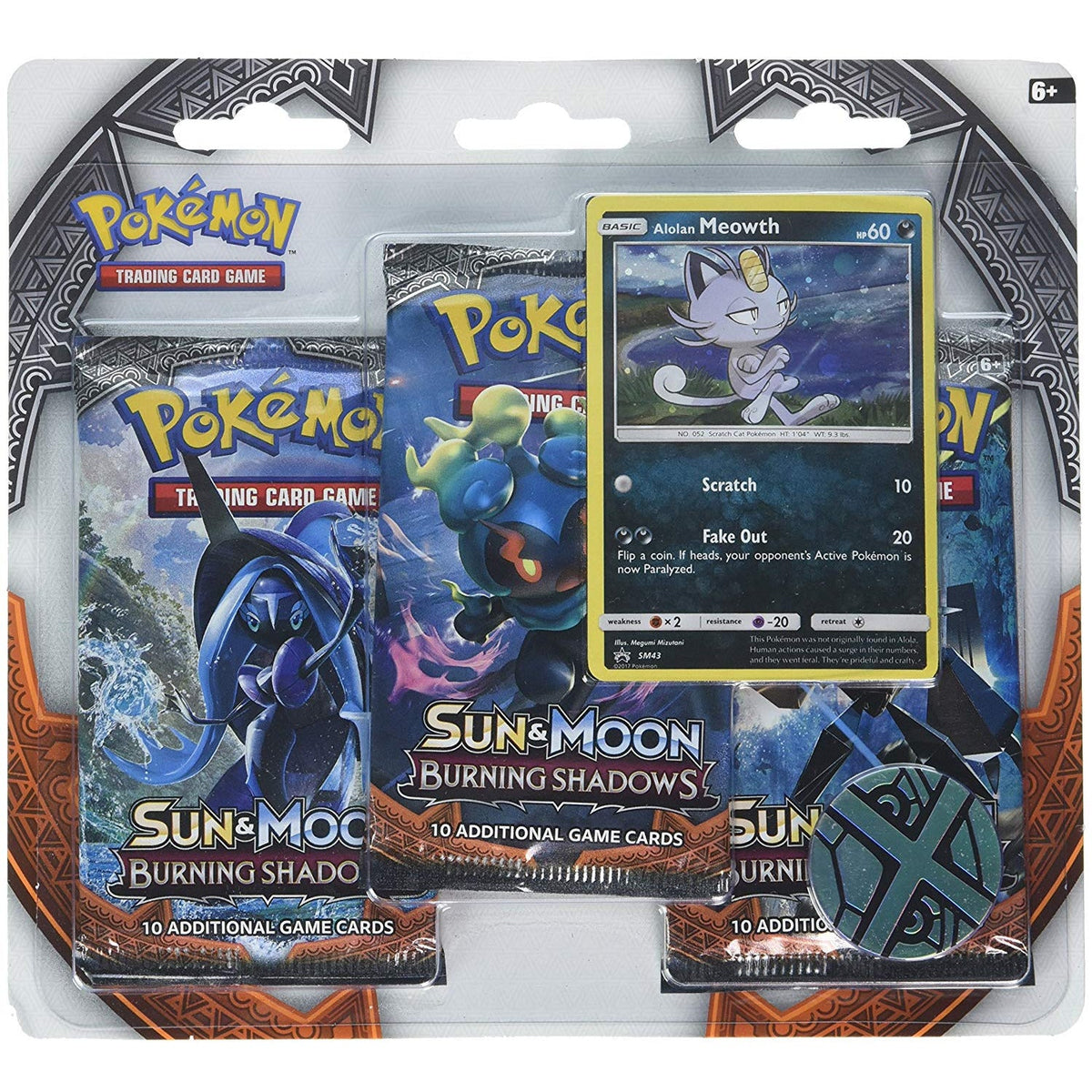 Pokémon Burning Shadows 3 - Pack Blister - Pokeca.NL