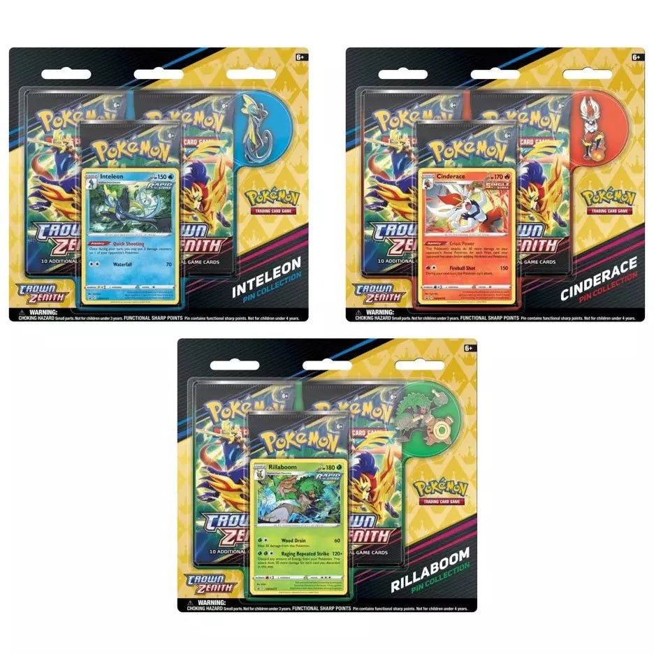 Pokemon Crown Zenith 3 - pack Blister - Pokeca.NL