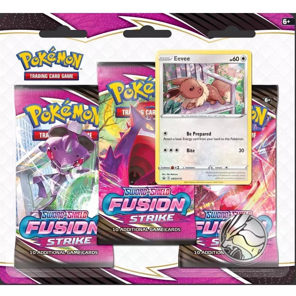 Pokémon Fusion Strike 3 - pack Blister Eevee - Pokeca.NL