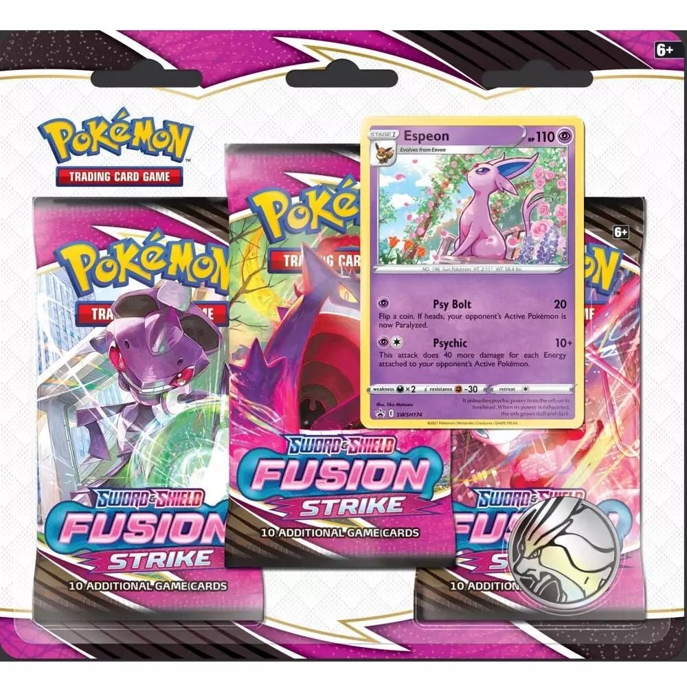 Pokémon Fusion Strike 3 - pack Blister Espeon - Pokeca.NL