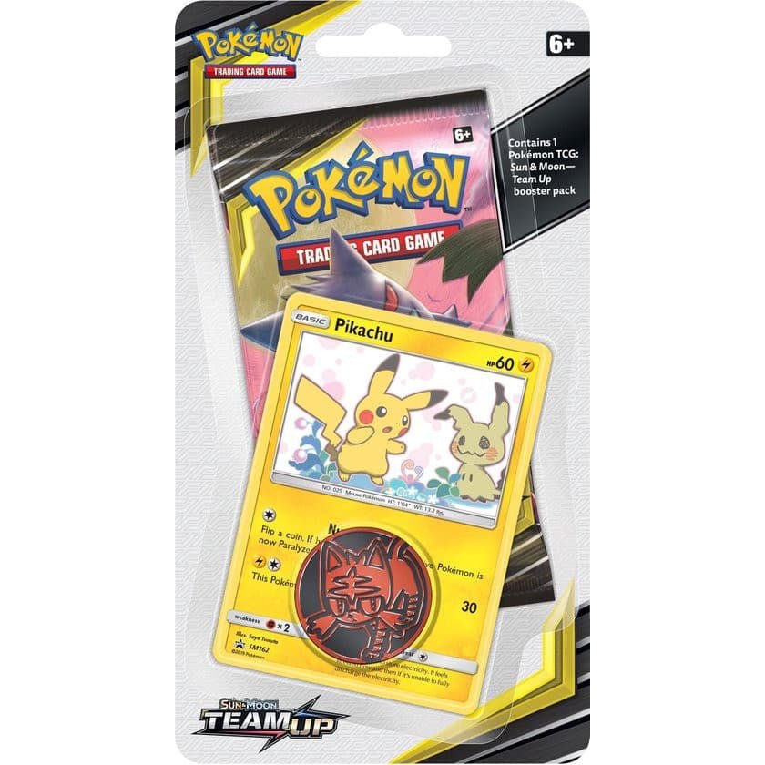 Pokémon Sun &amp; Moon Team Up Checklane Blister - Pokeca.NL