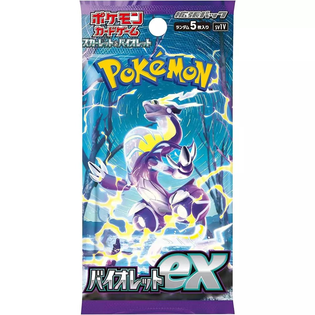 Pokemon Violet EX Booster Pack - Pokeca.NL